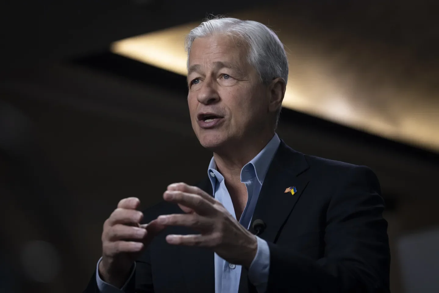 Retrato del directivo Jamie Dimon