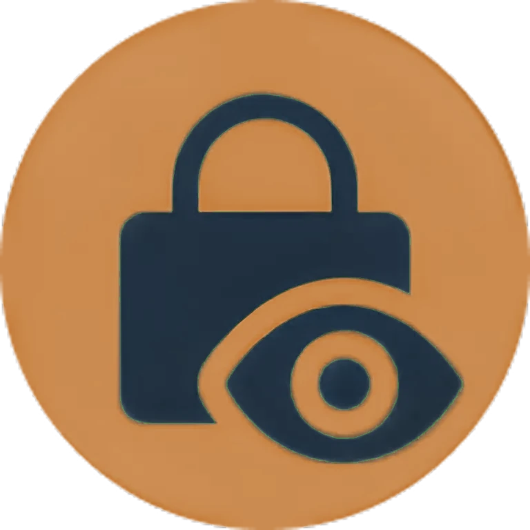 Icono de seguridad y privacidad
